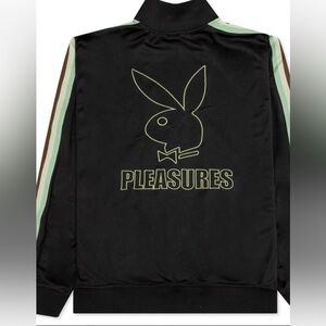 Pleasures track jacket size large